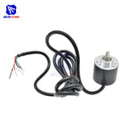 diymore Encoder 360 P/R / 600 P/R Photoelectric Incremental Rotary 5-24V AB Two Phases 6mm Shaft
