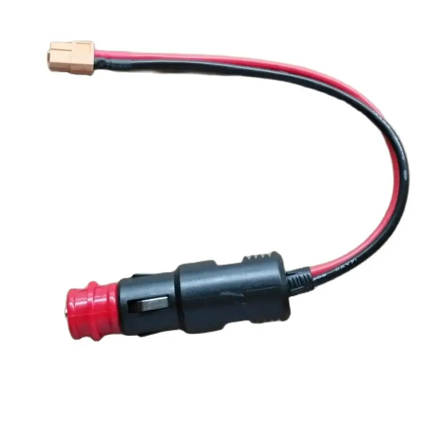 12-24V Car Cigarette Lighter Plug Male to XT60 Female Socket Connector Plug Adaptor With14AWG 20/30/50cm  Wire for RC Chargers
