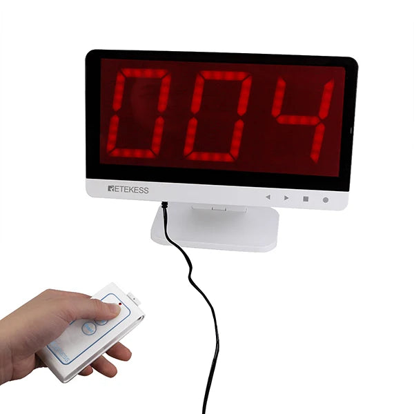 Retekess TM101 Quiz Answer Game Buzzer System 3 Answer Mode 4 Color State for Classroom Competition Game Show Family Party Games