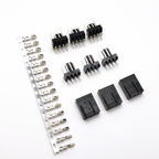 10-50PCS/Lot KF2510 2.54mm 4Pin Connector 3+1P Male Female Housing Straight Right Angle Pin Header Socket