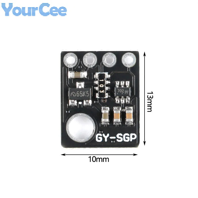 10pcs/1pc SGP30 SGP40 SGP41 Gas Air Quality Sensor Module TVOC ECO2 Carbon Dioxide Measurement Formaldehyde Air Detector