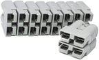 10pcs For Anderson Plug Connector 50a 6awg Caravan Trailer Solar 4x4 Truck Suitable For Anderson Forklift Battery Connector