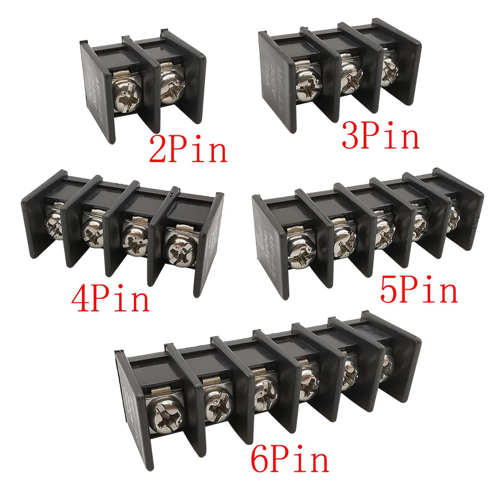 10Pcs KF45-9500 9.5mm PCB Screw Terminals Block Connector 9.5mm Pitch 2/3/4/5/6Pin Straight Pin Barrier Terminal Block Connector