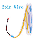 DC 5V LED COB Strip Light USB High Density Linear Lighting 320LED Flexible Tape Lights Warm Natural White Red Blue Green Decor