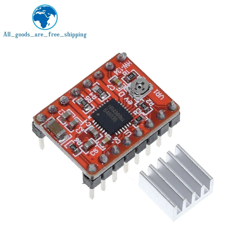 TZT Mega 2560 R3 + RAMPS 1.4 control panel+ 5pcs A4988 or DRV8825 Stepper Motor Drive for Arduino