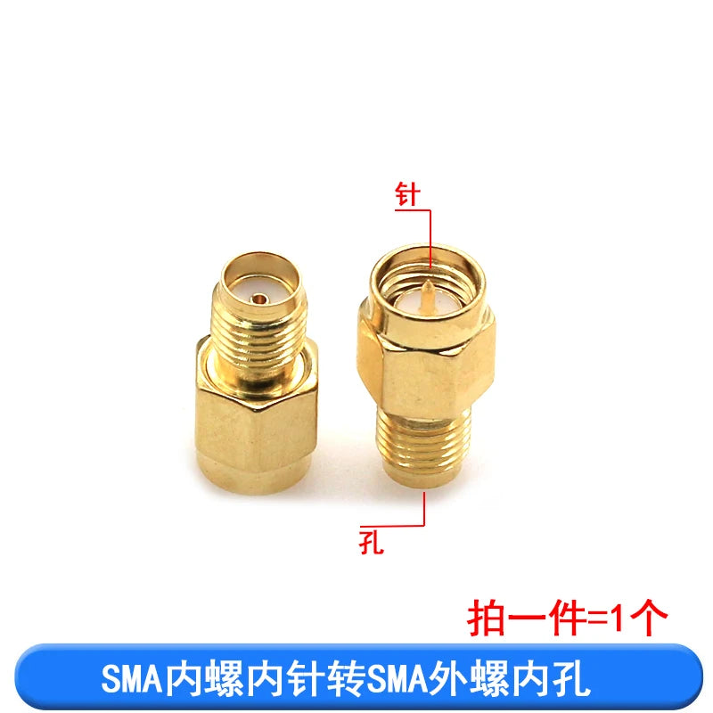 1-10Pcs Javino SMA to SMA male female RP SMA to SMA male RPSMA Connector RF adapter SMA-J adapter SMA-K