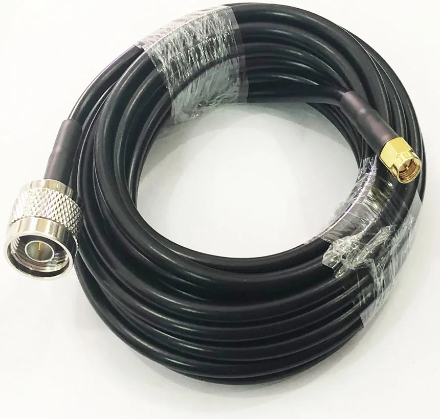 LMR195 Cable 1m 3M 5M SMA Male to N Male Plug RF Coaxial Extension Jumper Cable 50CM 10/15/20/30m