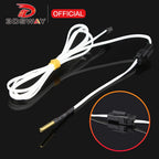 3DSWAY 3D Printer Parts HT-NTC 100K ohm B3950 Thermistor Cartridge Sensor with SM Plug High Temperature for E3D V6 PT100 Hotend