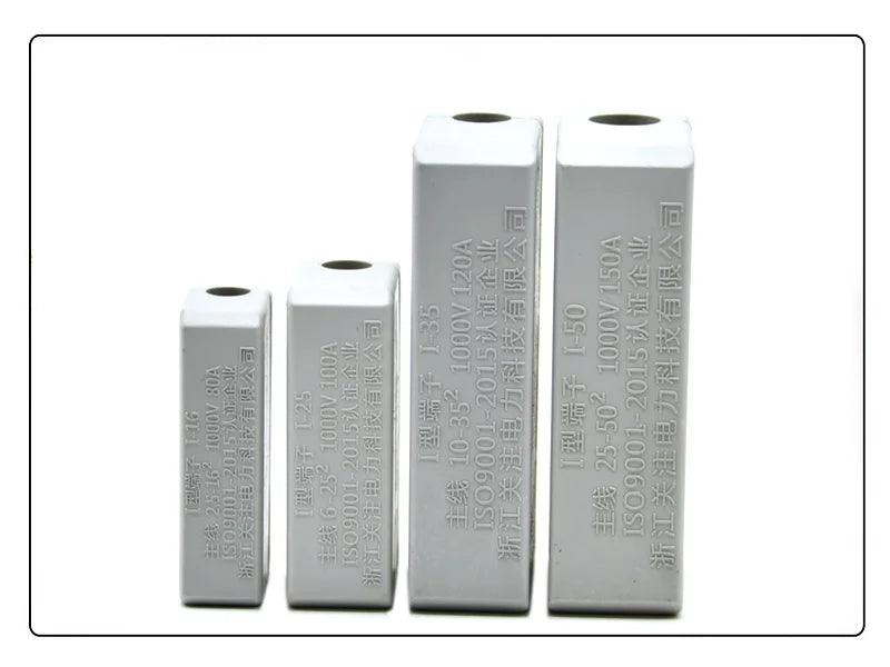 Terminal Block High Power I-Type Wire Cable Connector Quick Electrical Wiring Junction Box I-16/25/35/50  2.5-50mm2 80/120/150A
