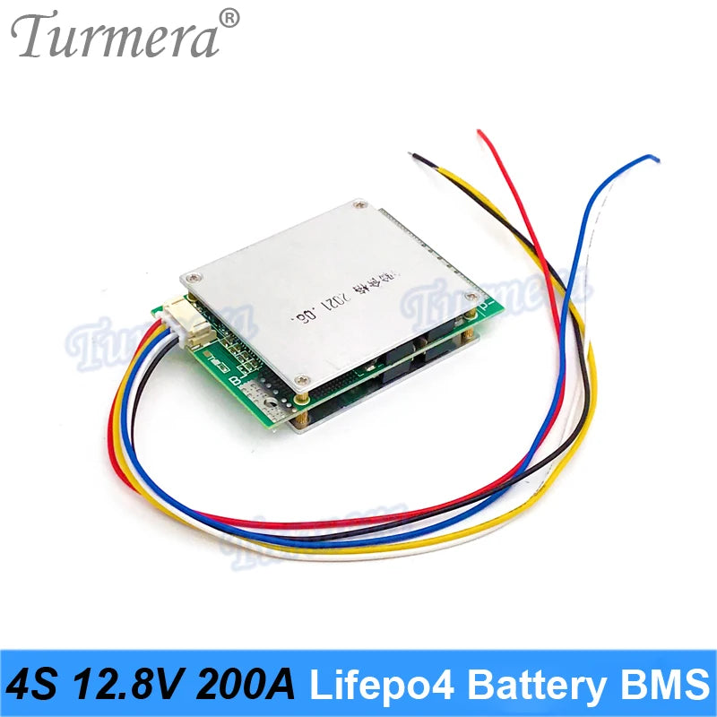 Turmera 4S 12.8V 280A Balance Lifepo4 Battery BMS Balance Protected Board for 3.2V 100Ah 200Ah 280Ah 320Ah Lifepo4 Batteries Use
