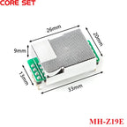 MH-Z19E Winsen CO2 Sensor NDIR CO2 Module High Sensitivity, Low Power Consumption UART, PWM Output Infrared Gas Sensor