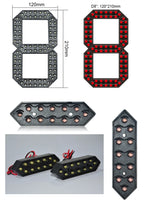 8 Inch 7 Segment Outdoor Waterproof Digital Number Module For LED Gas Station Electronic Fuel Price Sign