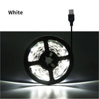 5V USB Led Strip Light SMD 2835 1M 2M 3M 4M 5M White/Warm White  Flexible Lighting Ribbon TV Background Tape Home Decor Lamp