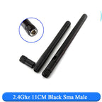 2PCS 2.4Ghz 3dbi  WIFI Antenna 2.4G RP SMA Male Universal Antennas Amplifier WLAN Router Antenne Booster 2400-2500mhz