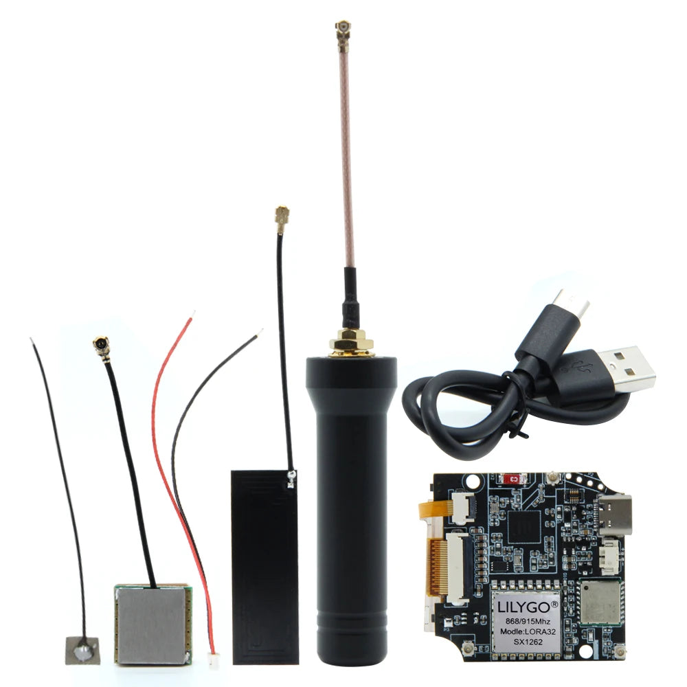 T-Echo NRF52840 SX1262 433 / 868 / 915MHz Module LORA GPS 1.54 E-paper BLE NFC for Arduino