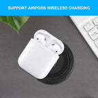Fast Wireless Charger Pop-up Desktop Embedded Fast Wireless Charger With USB Port 30W Universal For Iphone Xiaomi Smartphone