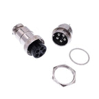 10Set Metal Connectors GX20 2-Pin Circular Female Male 3-Core 4-Core Aviation Plug Quick Plug Cable Connector