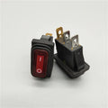 12V/220V LED Light KCD3 On Off Rectangle Long Rocker Switch Waterproof IP67 Cover Car Dash 3PIN/2Pin