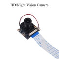 Raspberry Pi 4B Camera Module Night Vision 5MP Webcam With Infrared IR Sensor LED Light For Raspberry Pi 4B/3B+/3B
