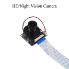 Raspberry Pi 4B Camera Module Night Vision 5MP Webcam With Infrared IR Sensor LED Light For Raspberry Pi 4B/3B+/3B