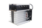 40/60/80/100/120/150/200A Three-phase Solid State Relay DC Control AC 380V 40A SSR-3 DC-AC Complete Set (Relay, Heat Sink, Fan)