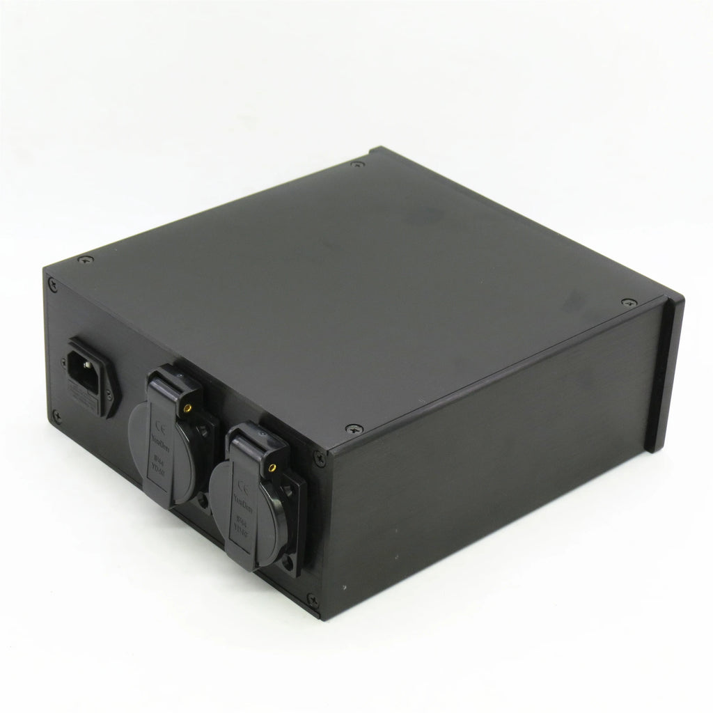 High-End hifi Audio Noise Filter,Power Filter, Power Purifier with EU Schuko socket US power socket Audio power filter purifier