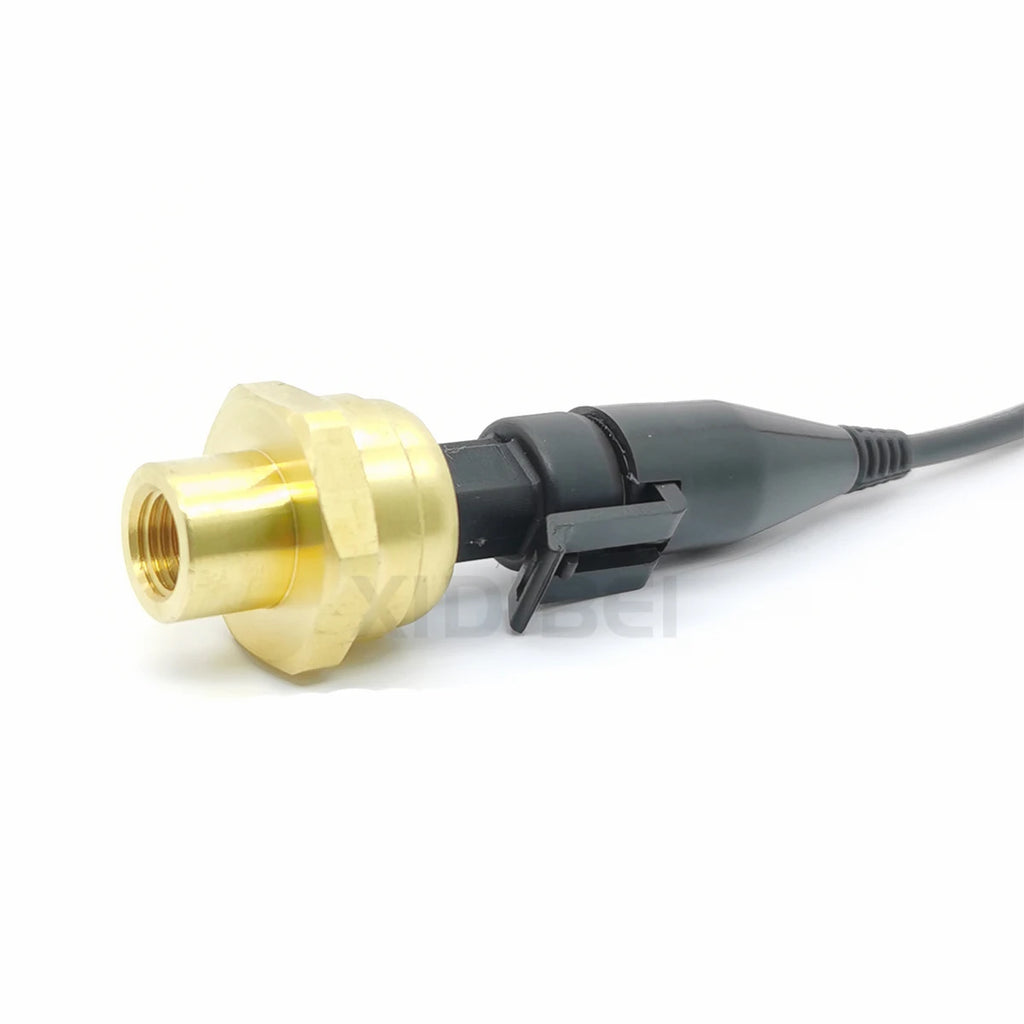 Air Conditioning Refrigeration Pressure Transmitter Refrigerant Pressure Sensor Heat Pump Heat 5-12V 0.5-4.5V 7/16-20UNF Copper