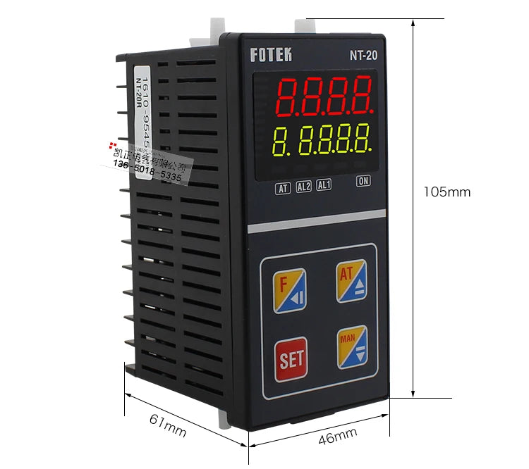 Brand new authentic Taiwan FOTEK economic intelligent thermostat NT-20R short shell watch NT-20V NT20-L 4-20ma Realy SSR