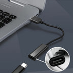 USB-C 3.1 Type C Female to Rectangle Male USB PD Emulator Trigger Angled DC Power Adapter Converter For Lenovo Thinkpad Laptop