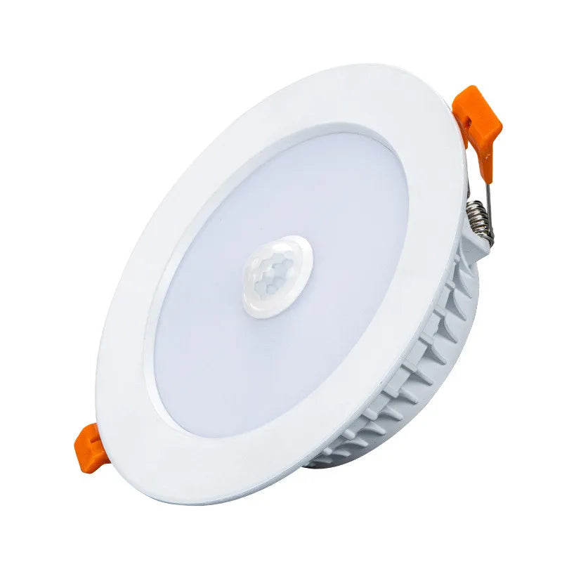 LED Downlight Smart Infrared Induction LED Ceiling Spot light 3W 5W 9W 18W 20W 220V Motion Sensor Recessed Round LED Panel Light