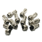 1Set GX16 2/3/4/5/6/7/8/9 Pin Male & Female 16mm Circular Aviation Socket Plug Wire Panel Connector Liludin