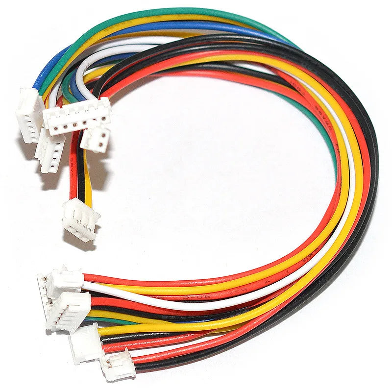 5PCS ZH 1.5mm Electronic Wire  Double Head 10CM/15CM/20CM Cable 28AWG Double Head Same side / Reverse side Connector