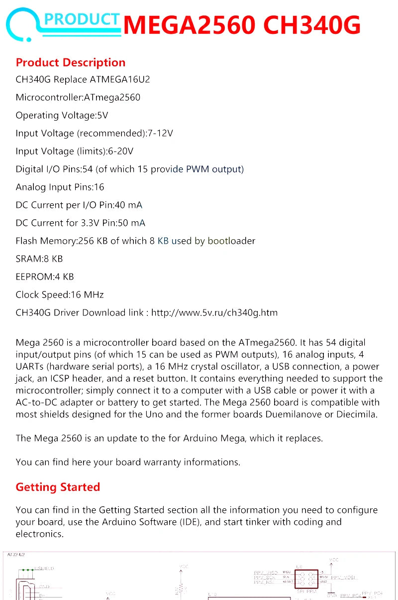 Mega2560 ATMEGA16U2 / Pro Mini MEGA 2560 Mega+WiFi R3 ATmega2560 Chip CH340G For Arduino UNO R3 Development Board WeMos ESP8266