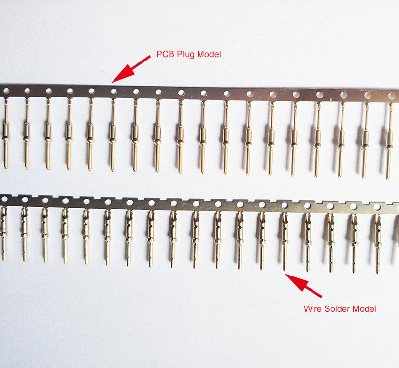 DB1.0mm Male Pin for DB Terminal Connector Gold plated for Nixie Clock Tubes IN12 IN18 QS27-1 SZ4-1 YS27-3