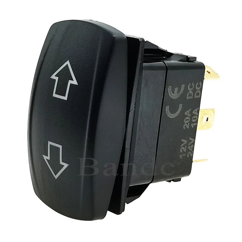ARROWS 6Pin (ON)-OFF-(ON) DPDT Momentary Switch12V UP/DOWN Polarity Reverse Rocker Switch for ARB/Carling/NARVA Replace