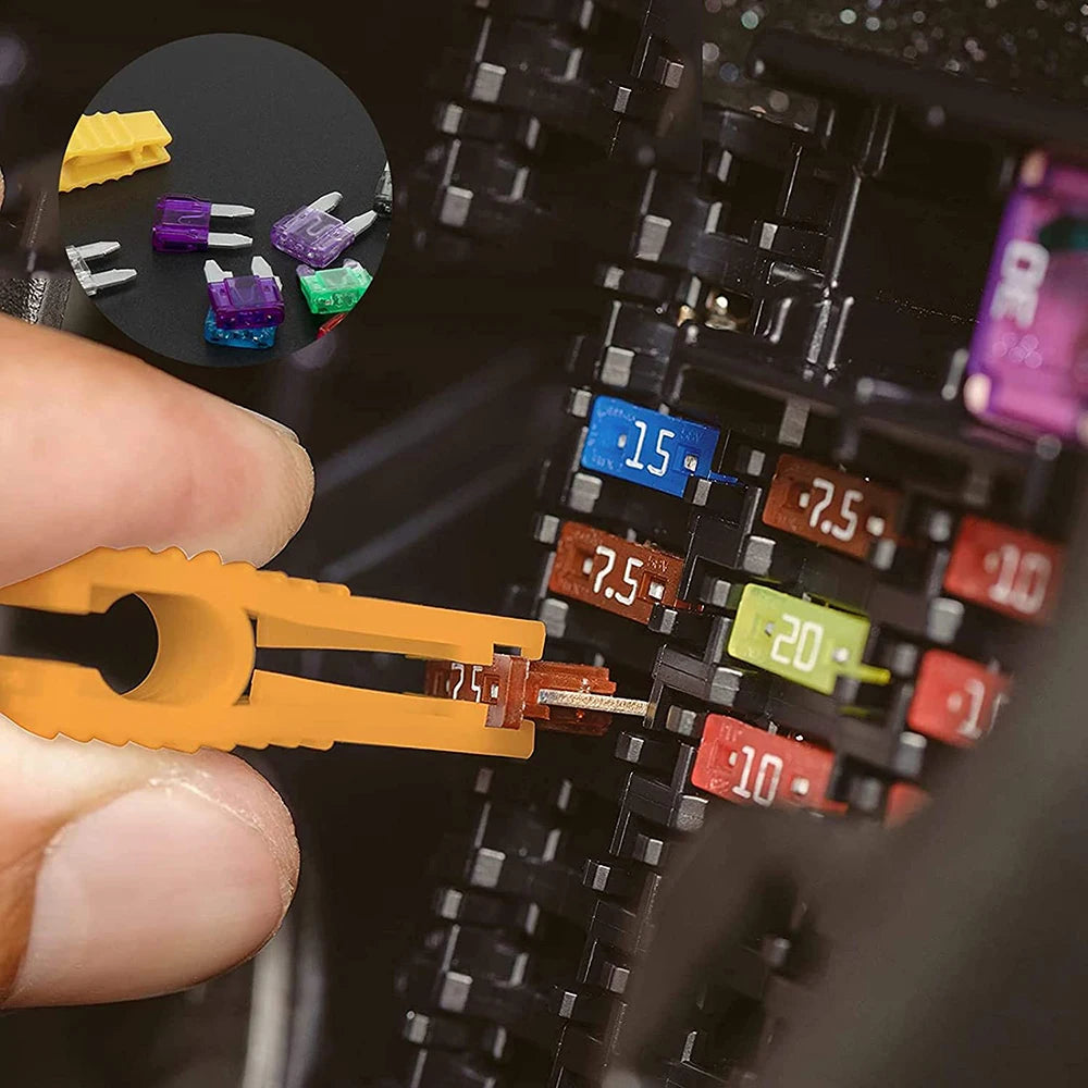 120PCS Fuse Car Kit Assorted Auto Car Truck Standard Blade Fuse Assortment 2A 3A 5A 7.5A 10A 15A 20A 25A 30A 35A Automotive Fuse