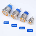 Button Switch 12/16/19/22mm Momentary Latching Fixed Push On Off Power Start Stop Electric LED Light 3V 6V 12V 24V 220V