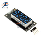 0.36 Inch 4 Bits 6-Digit LED Digital Display Tube Module 5V 7 Segments TM1637 0.36" Anode Tube Decimal Display Module FIve Color