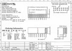 10pcs 2.0mm Pitch Right Angle Double Row 2X4/5/6/7/8/9/10/11/12/14/15/20/25/40P PH6.35 gold-plated PCB Female pin header socket