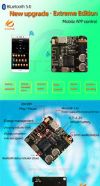 Bluetooth Audio Receiver board Bluetooth 4.1 BT5.0 Pro XY-WRBT MP3 Lossless Decoder Board Wireless Stereo Music Module With Case