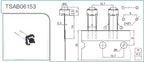 50pcs Tactile Push Button Switch 6x6x5mm 2pin Touch Push Button Long Needle Momentary Switch Micro Push Tact Switch