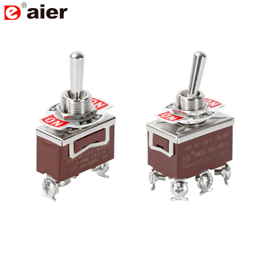 1PC 12V DC 30A 2 Pin SPST Toggle Switch Latching/Momentary On Off for Auto Car Marine Boat - Automotive Electrical Accessory