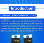 10Pcs LM7805CT CJ78M05 LM317BTG LM7905CT LM317T L7812CV LM317AT L7915CV TO220 L7805CD2T Voltage Regulator IC 5V 1.5A TO-220