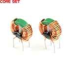 5pcs 2MH 5MH 10MH Annular Common Mode Filter Inductor 0.6mm 0.7mm Wire Choke Ring 4A 5A Inductance 14*9*5mm