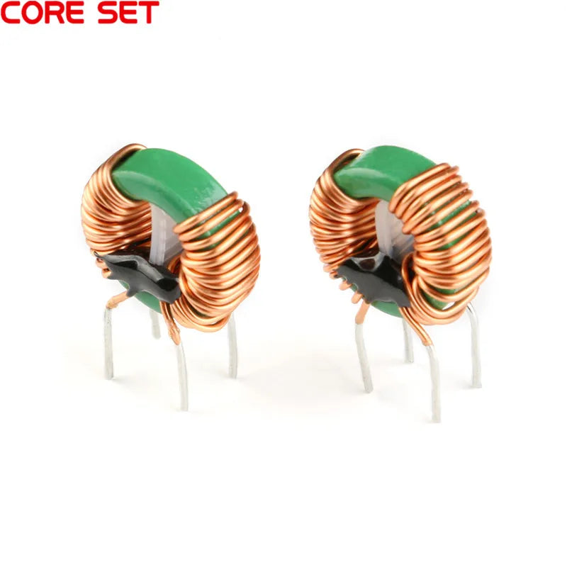 5pcs 2MH 5MH 10MH Annular Common Mode Filter Inductor 0.6mm 0.7mm Wire Choke Ring 4A 5A Inductance 14*9*5mm