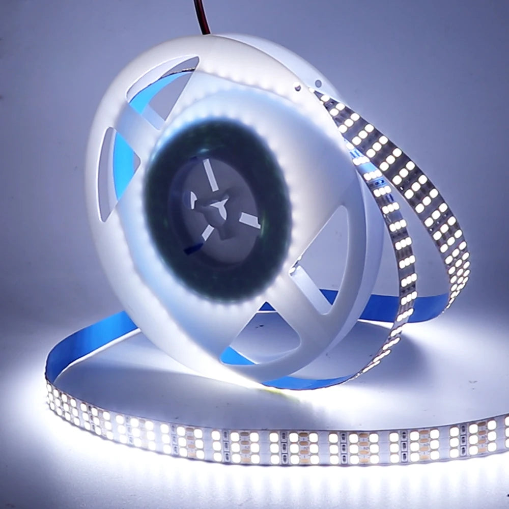 12V 24V LED Strip SMD 2835 Flexible LED Tape 5M 120 240 480Leds/m Waterproof Ribbon Diode Room Decor Warm Natural Cool White