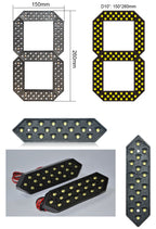 10 Inch 7 Segment Outdoor Waterproof Digital Number Panel For LED Gas Station Electronic Fuel Price Time And Temp Sign