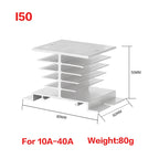 10A~150A Plastic Cover Solid State Relay DA DD AA Single Phase DC Control AC 220V Relay To 3-32VDC SSR-10DA 25DA 40DA