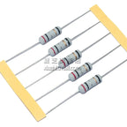 1/4W Wirewound Fuse Resistance Accuracy 5% 10 20 22 33 39 47 51 68 100 Ohm R  0.25W Wire Wound Resistor 10R 20R 22R 33R