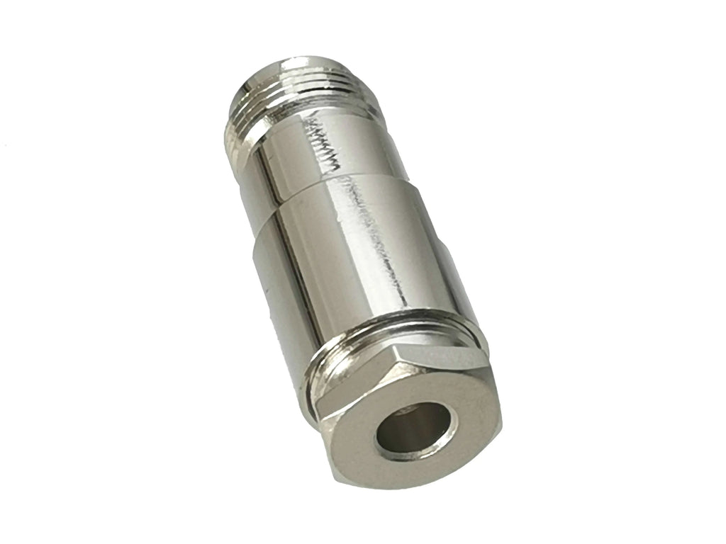 1Pcs Connector N Type Clamp For RG58 RG142 / RG8X LMR240 / RG5 RG6 / RG8 LMR400 RF Coaxial Male plug & Female jack